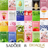 SADOER &amp; BIOAQUA Sheet Masks – Assorted Variants