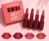 Heng Fang “Hey Girl!” Mini Lipstick Set – Pack of 4