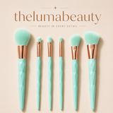 Mint Green 6-Piece Makeup Brush Set