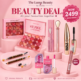 Complete Beauty Deal – Eyeshadow, Mascara, Eyeliner, Eyebrow Pencil, Lip Oil & Flormar Lip Liner