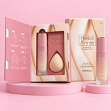 Hello! Annie Flawless Foundation Set with Makeup Sponge