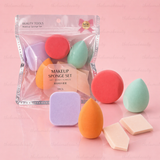 Kele Professional Makeup Sponge Set – Soft Beauty Blender Puff Kit for Foundation, Concealer & Powder