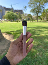 Lua and Neve Foundation Brush – Dense Flat Top Brush for Flawless Base Application
