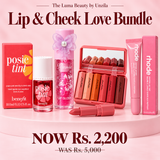 Lip & Cheek Love Bundle – 6 Mini Lipsticks, Lip Gloss, Lip Tint & Cheek Stain