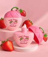 Miss Fon Strawberry Hand Cream – Cute Mini Moisturizing Cream with Keychain