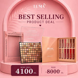 Best Selling Product Deal – Mocallure 132 Shades + KS-One 12 Lip Gloss Set