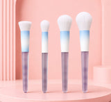 4-Piece Premium Face Makeup Brush Set