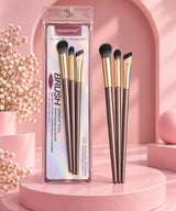 Imported YoungYAN 3-Piece Eye Makeup Brush Set – Blending & Detail Brushes