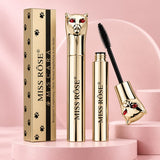 Miss Rose Waterproof Lengthening Mascara – Gold Cat Design