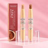 Miss Rose 2 in 1 Double-Sided Concealer & Contour Stick – Creamy Face Sculpting Stick