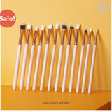 O.TWO.O Eye Makeup Brush Set – 12 Pieces