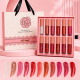 KS-ONE 12 Colors Lip Gloss Gift Set