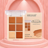 MSYAHO Professional 6-Color Concealer &amp; Contour Palette